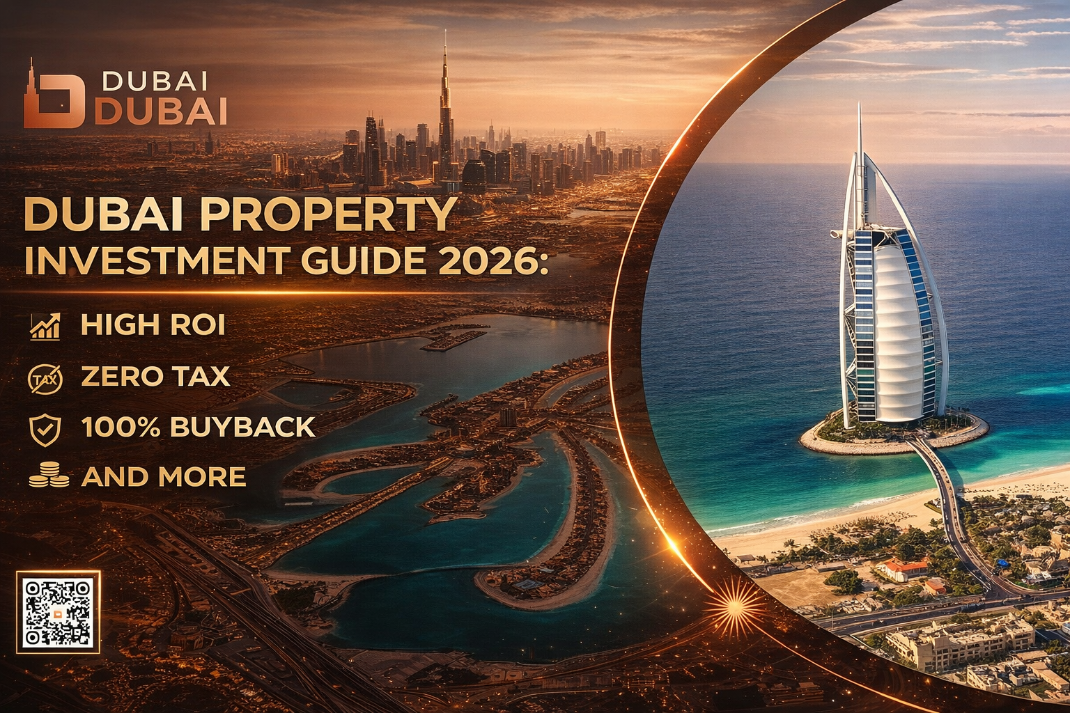 Dubai Property Investment Guide 2026 High ROI, Zero Tax, 100% Buyback and More