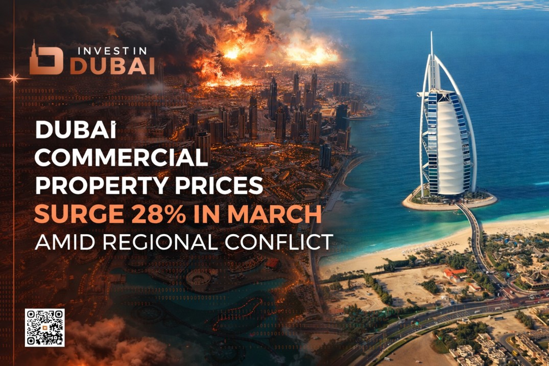 Dubai Commercial Property Prices Surge 28% in March Amid Regional Conflict